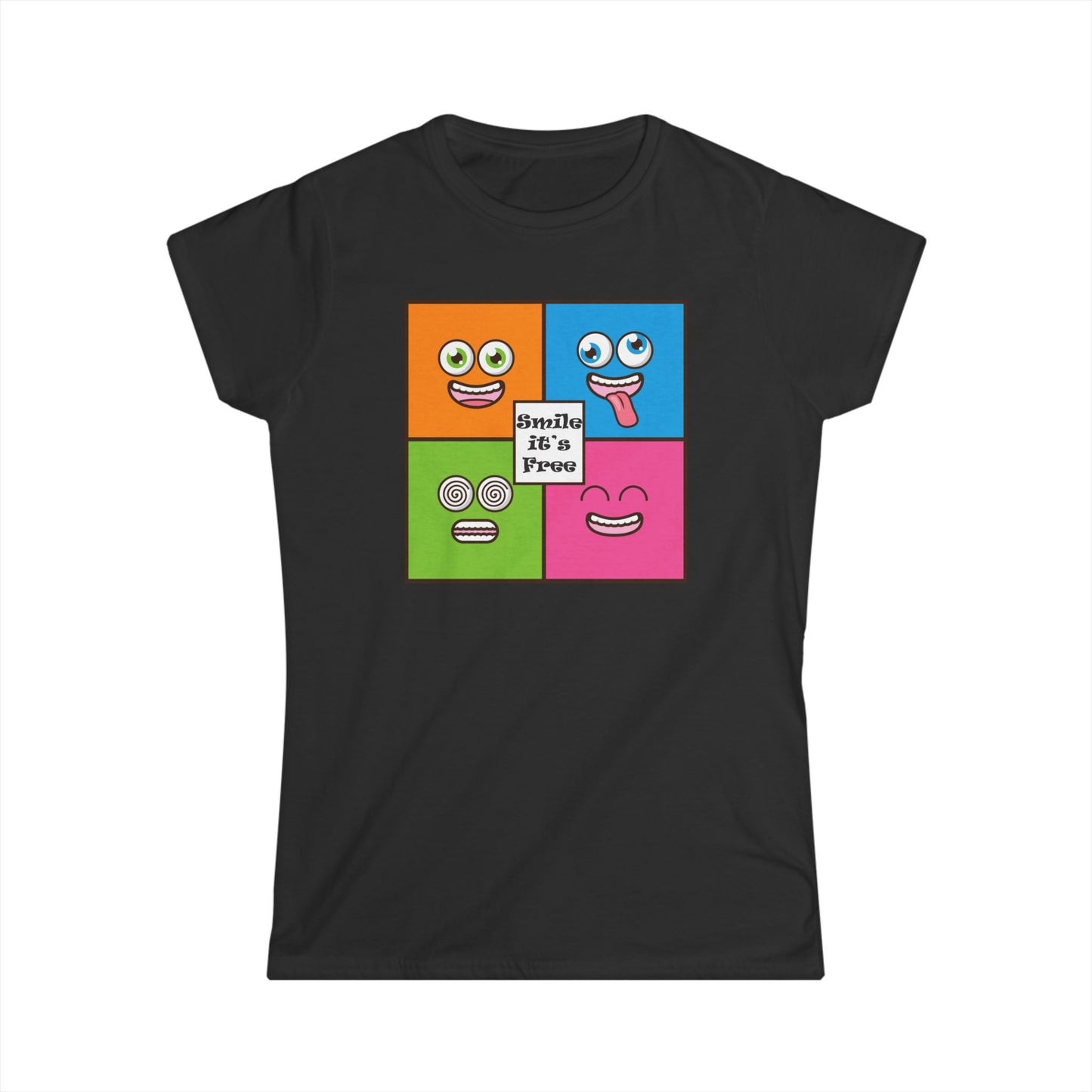 Smile It's Free Positive Vibes Tee