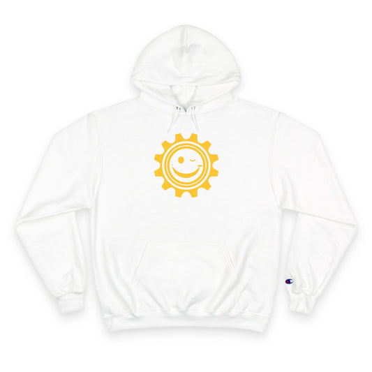 Good Mood Gear Smiley Face Hoodie, Cozy Casual Wear, Chill Vibes Apparel, Gift for Happy Souls, Relaxation and Comfort Clothing