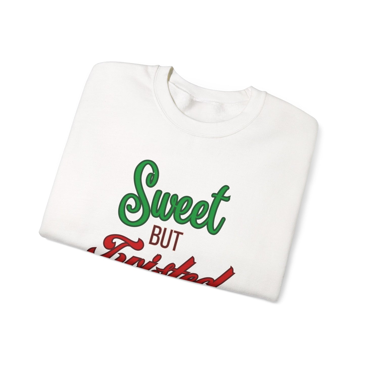 Sweet But Twisted — Christmas Crewneck Sweatshirt