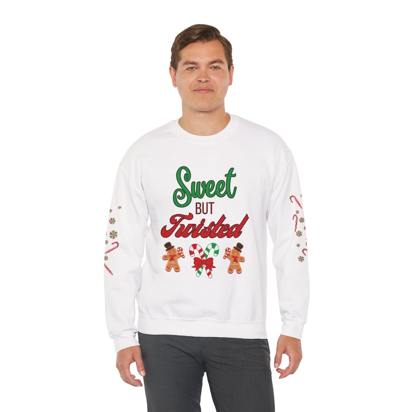 Sweet But Twisted — Christmas Crewneck Sweatshirt