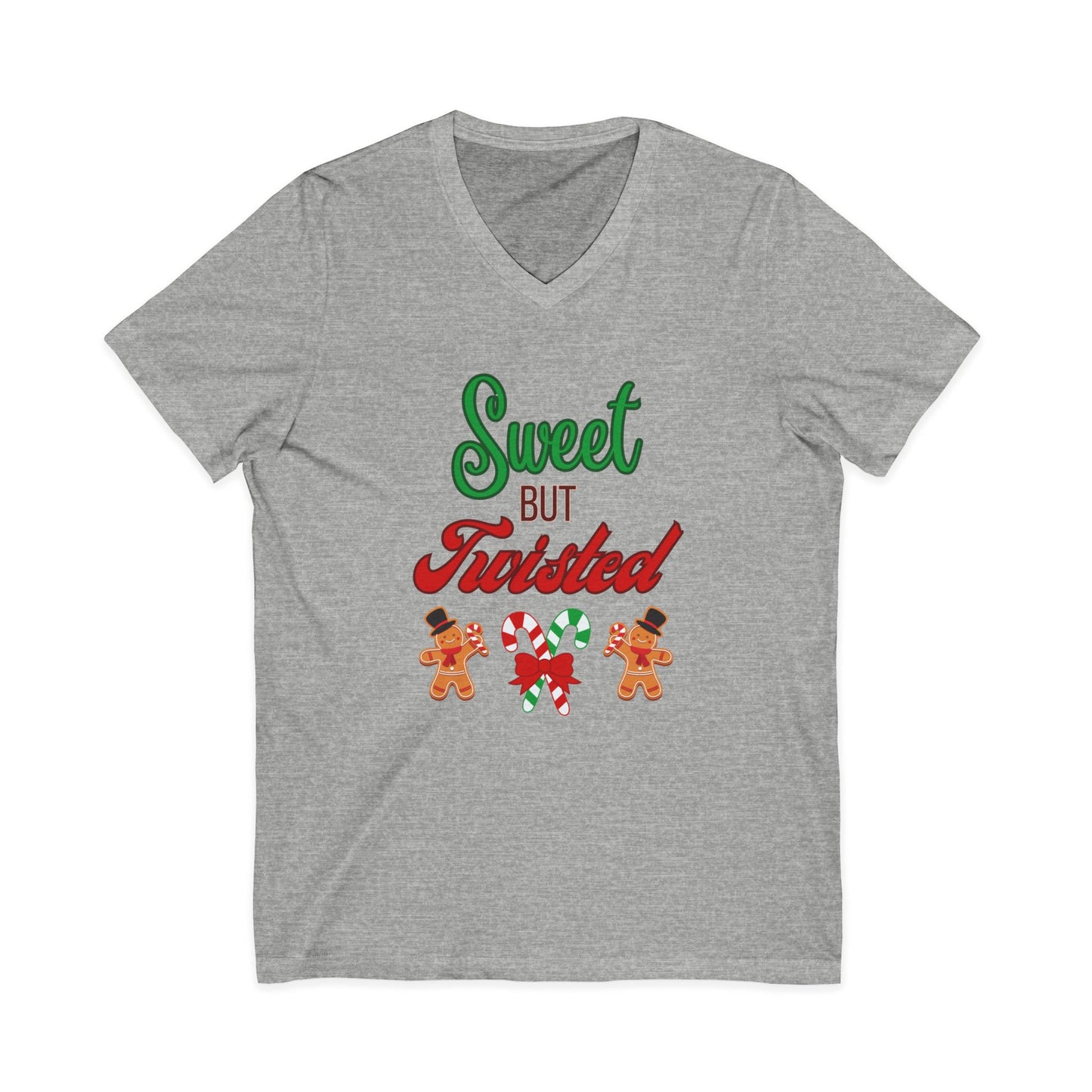 Sweet But Twisted Christmas V-Neck Tee