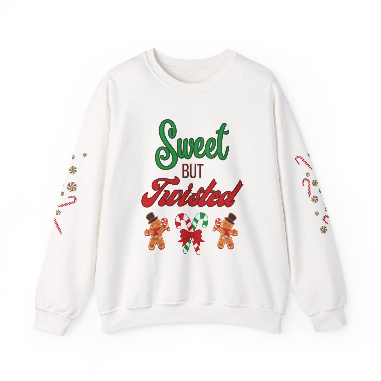 Sweet But Twisted — Christmas Crewneck Sweatshirt